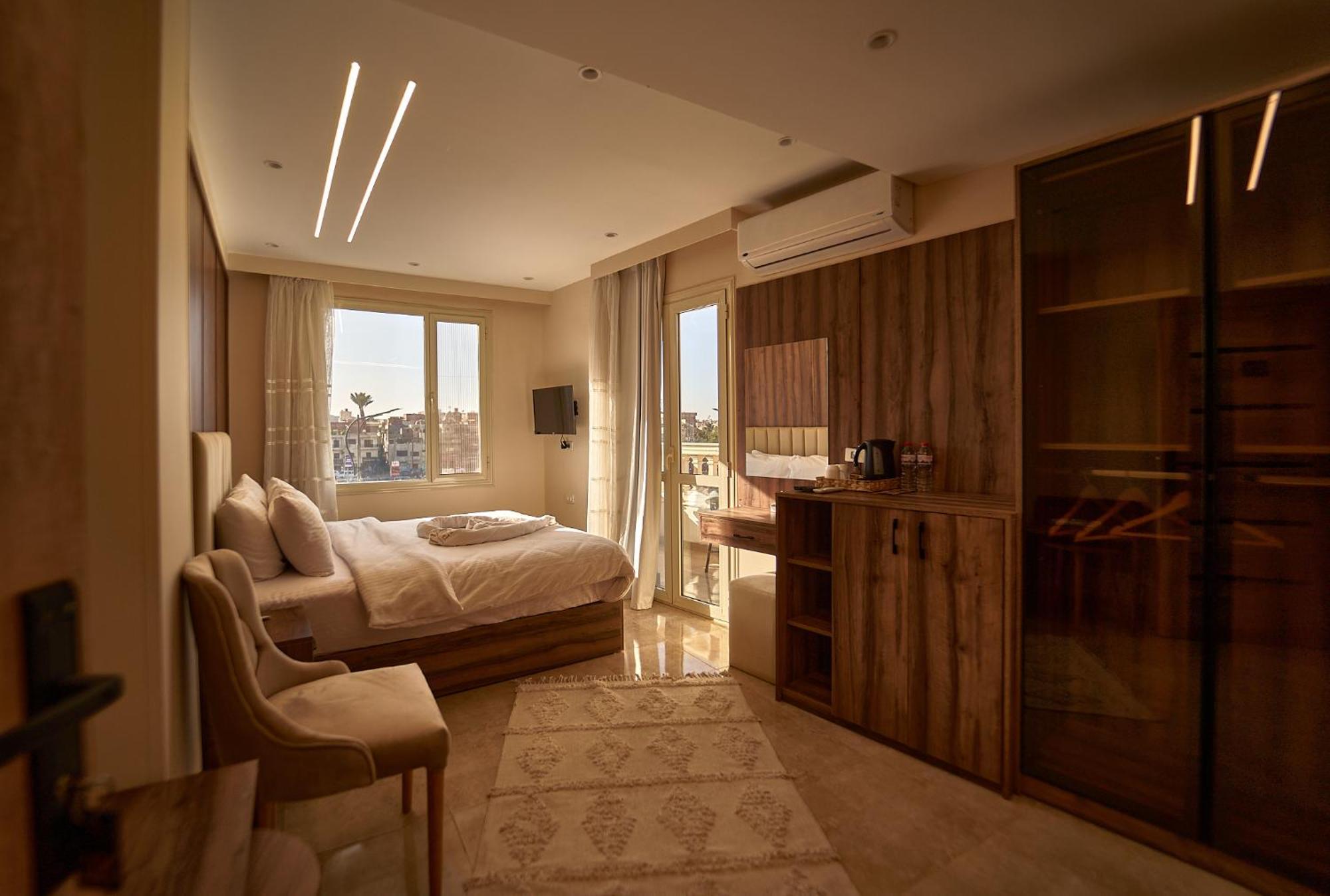 The Palace Pyramids Inn Nazlet el-Sisi Bagian luar foto