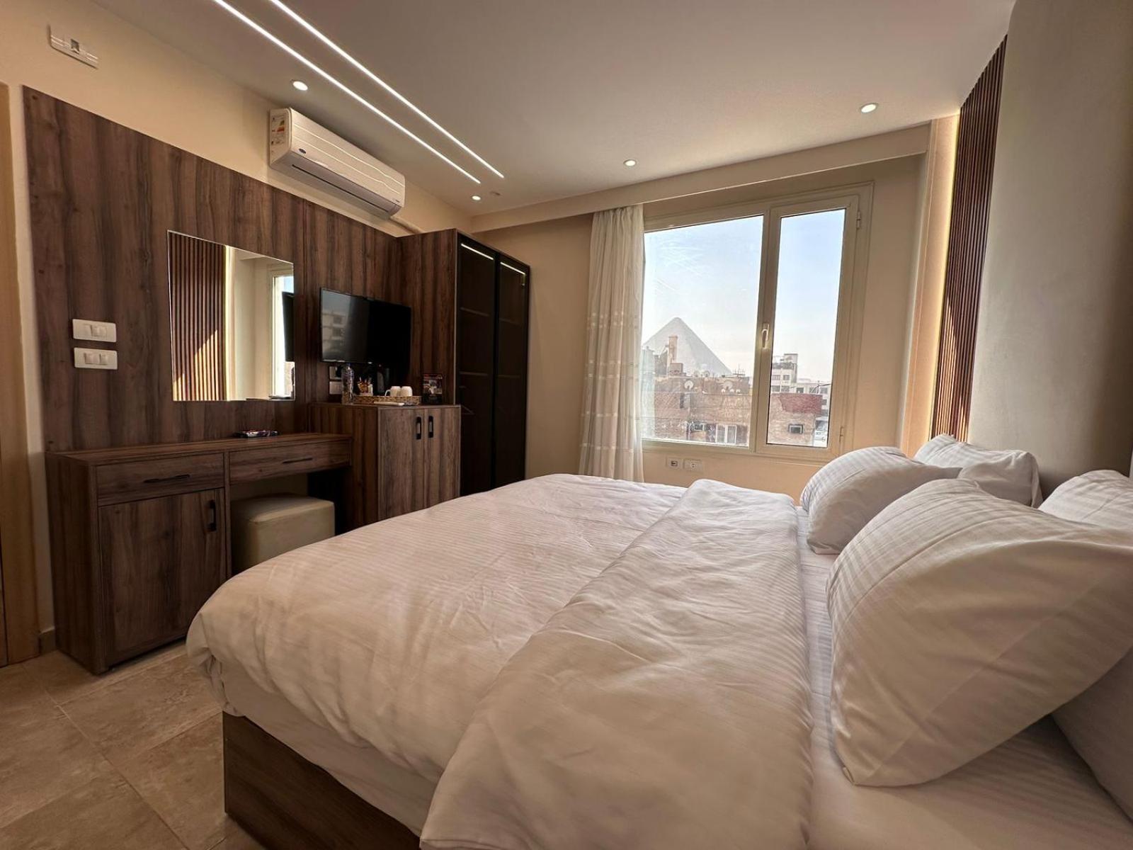 The Palace Pyramids Inn Nazlet el-Sisi Bagian luar foto